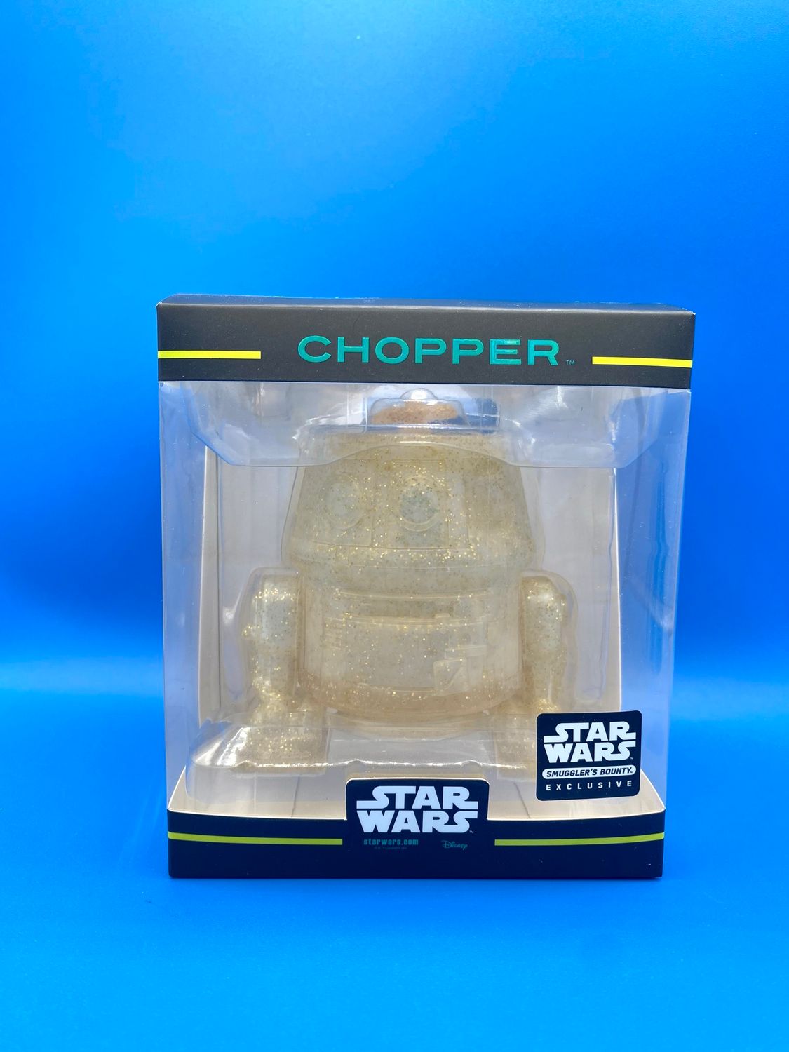 NEW Funko Hikari Minis Star Wars Chopper Vinyl Figure Gold Glitter