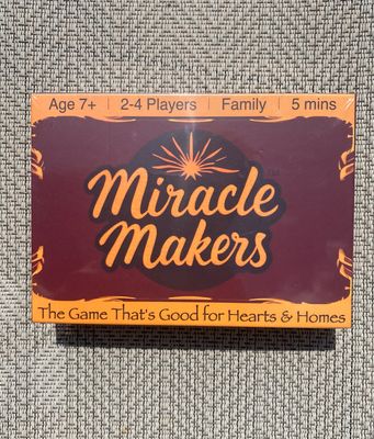 SEALED Miracle Makers Christian Church Card Game SEALED Miracle Makers Christian Church Card Game
