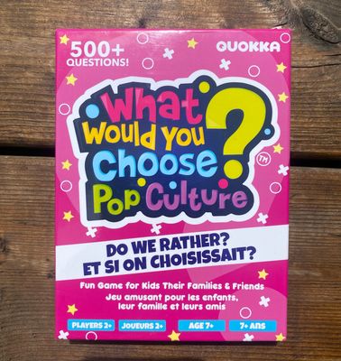NEW What Would You Choose Pop Culture Card Game