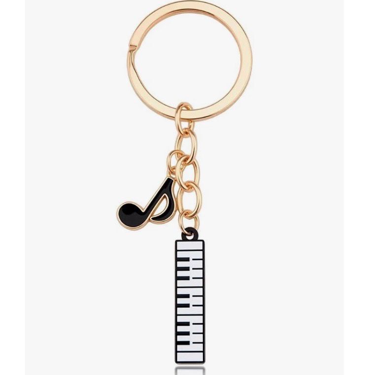 NEW Musician Pianist Piano Keychain