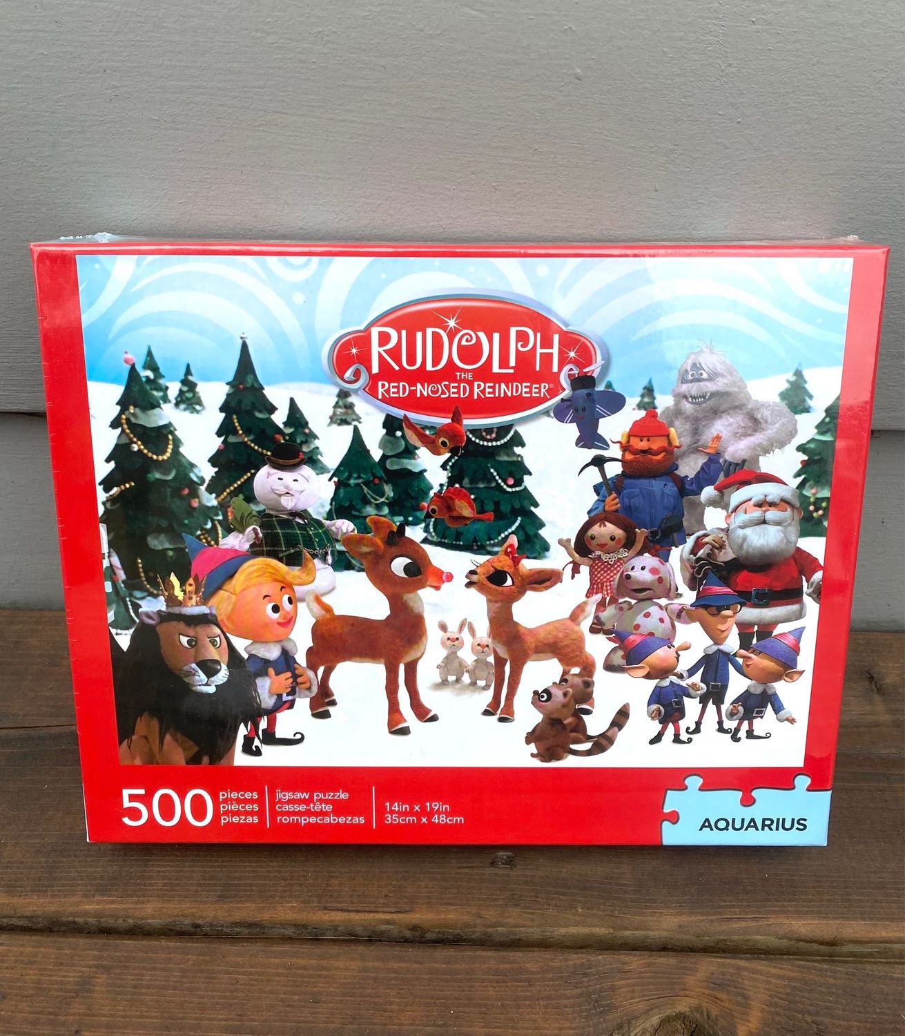 SEALED 500pc Rudolph Christmas Jigsaw Puzzle