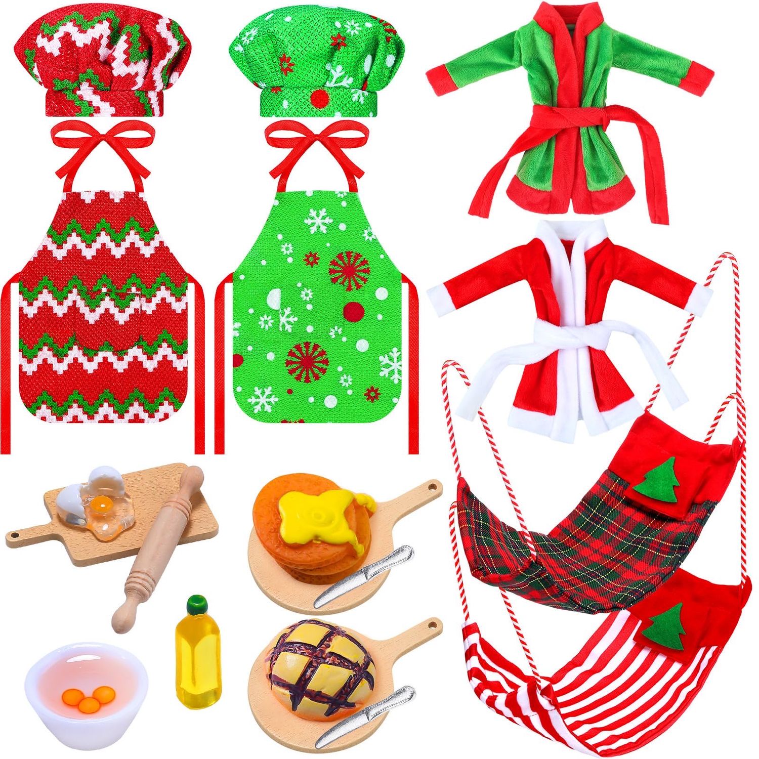 NEW Elf On The Shelf Bakers Doll Clothing Accessories Christmas