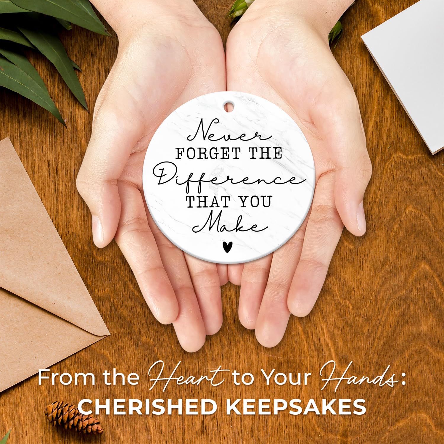 NEW Appreciation Ceramic Christmas Ornament Gift