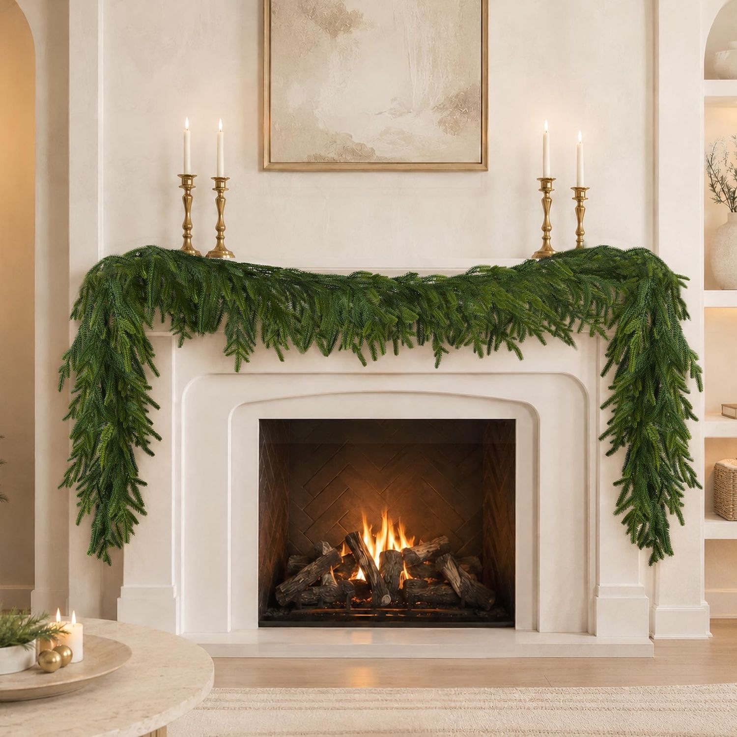 NEW 6FT Christmas Garland Norfolk Pine Garland