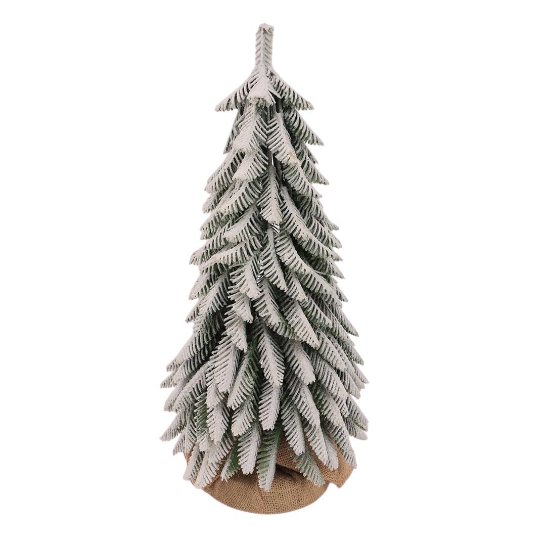 NEW Frosted Pine Tree Faux Snow Christmas Winter Decoration