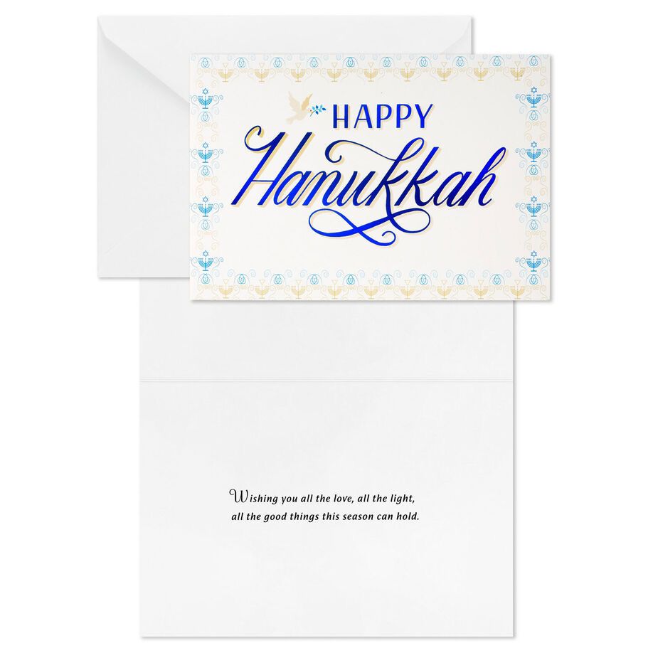 NEW 40 Hallmark Happy Hanukkah “Christmas” Cards with Envelopes