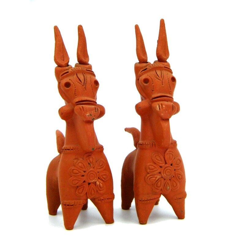 Bengal terracotta Hand-Painted and crafted Horse