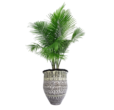 HP1017 Glow in the dark large terracotta plant pot
