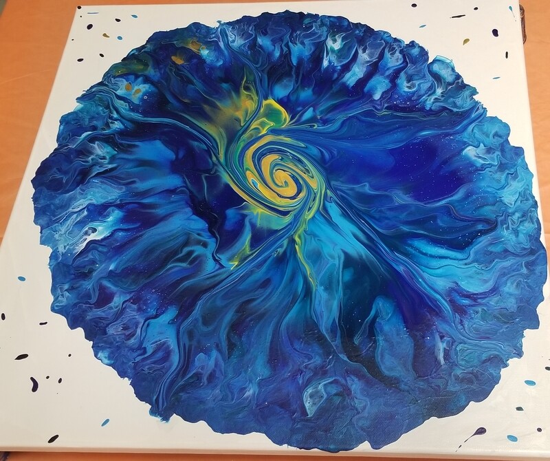 Giant Blue Star