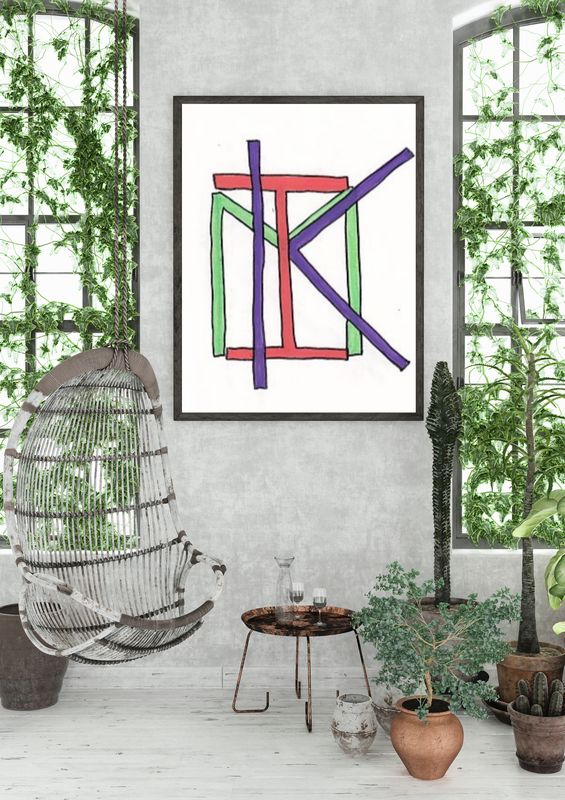 Name Art: Kim