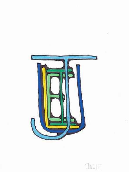 Name Art: Julie