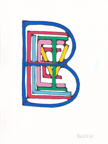 Word Art: Believe