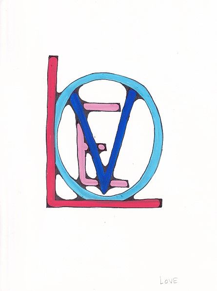 Word Art: Love