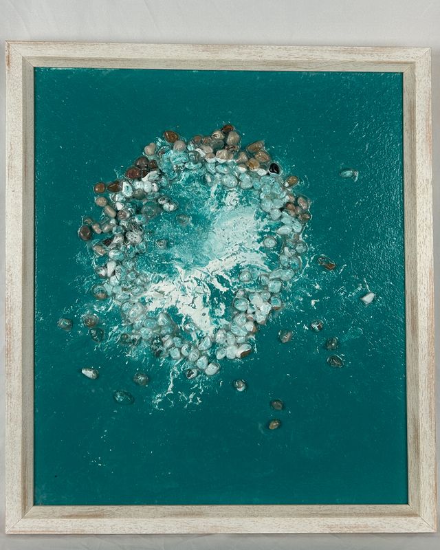 Fresh Spring - "A welling up of new life—stone anchoring the shimmer of water’s renewal.”