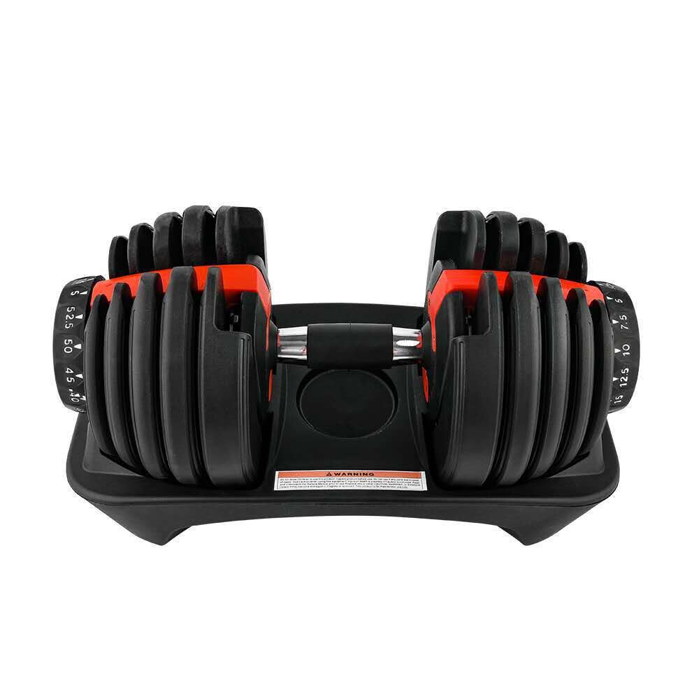 Men&#39;s Special Factory Direct Adjustable Dumbbell 24 Kg 52.5 Lb Fast Adjustable Dumbbell