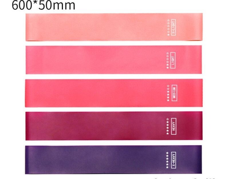 Elastic Band Resistance Band Tension Band Yoga Supplies Men And Women Fitness Exercise Squat Hip Circle Beautiful Hip Belt Silicone
