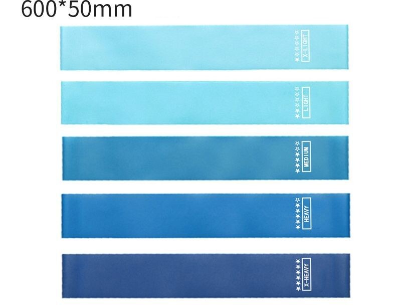 Elastic Band Resistance Band Tension Band Yoga Supplies Men And Women Fitness Exercise Squat Hip Circle Beautiful Hip Belt Silicone
