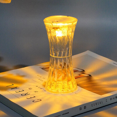 Mini Hourglass Crystal lamp
