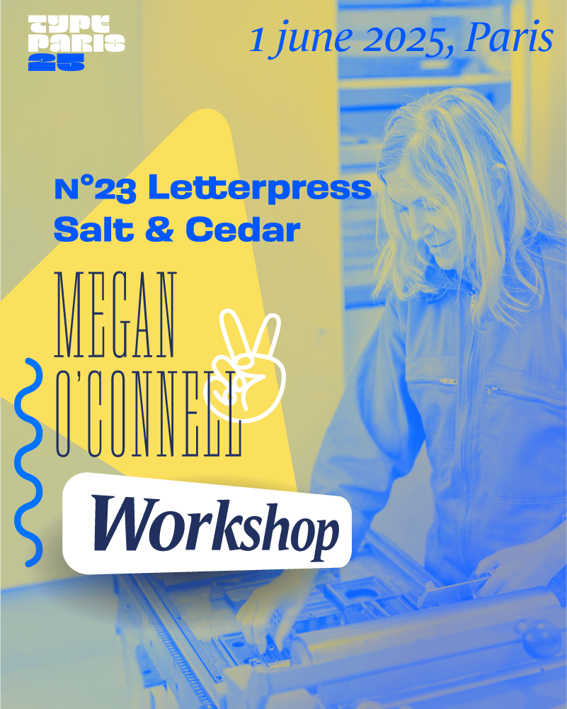Workshop Nº 23 Letterpress at Salt &amp; Cedar