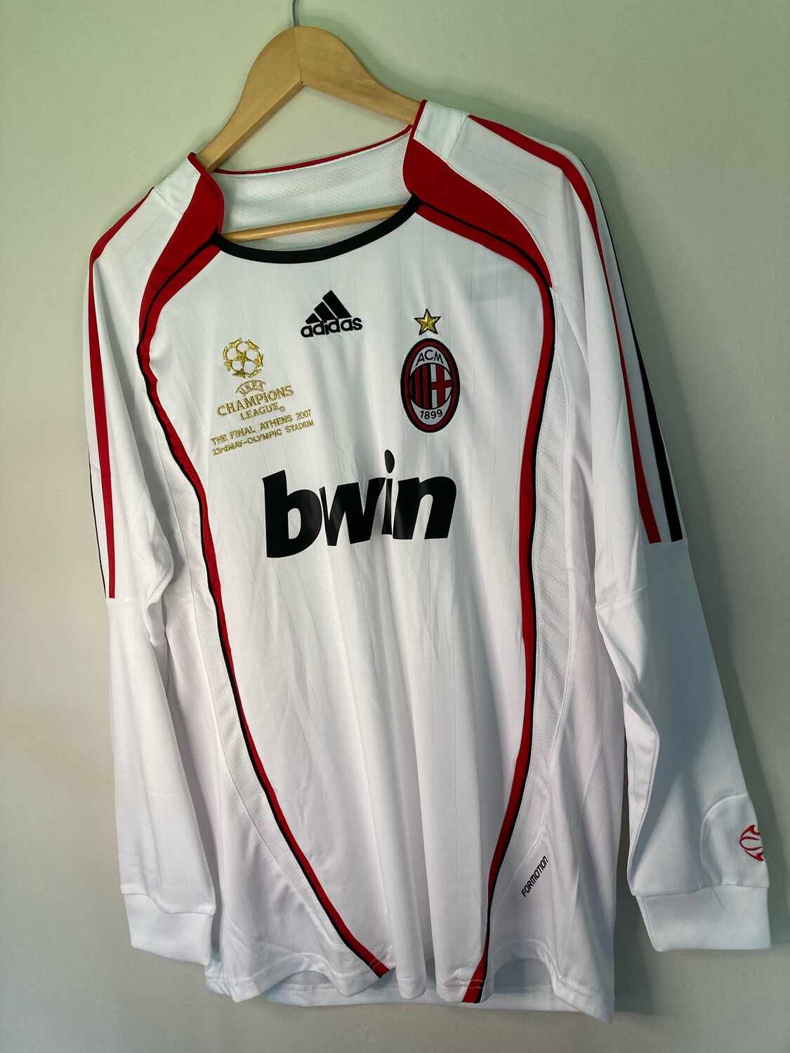 2006-07 AC Milan Athens Champions League final jersey