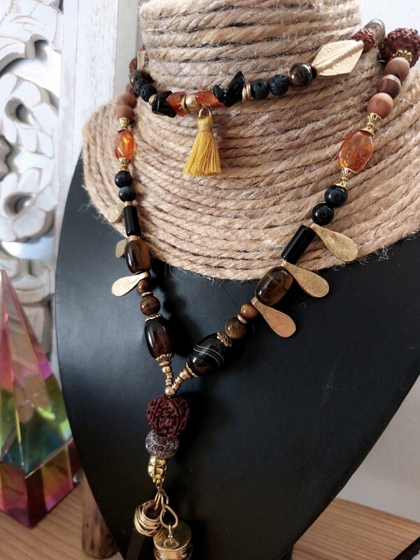 Necklace 'Kalima' sriyantra 