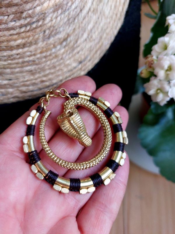 Cobra hoops brown