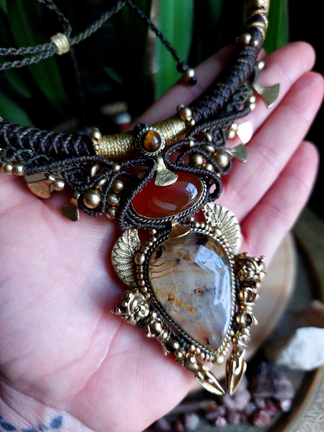 Phurba necklace 