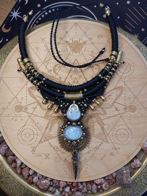 Dorje necklace black