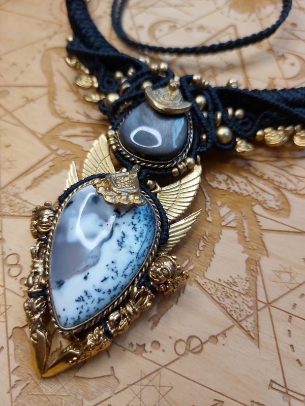 Dorje  necklace black