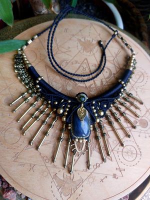 Black Seraph necklace 