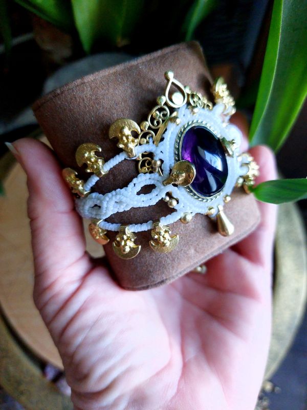 Chunky bracelet white