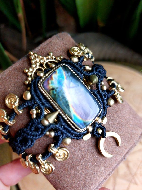 Chunky bracelet black