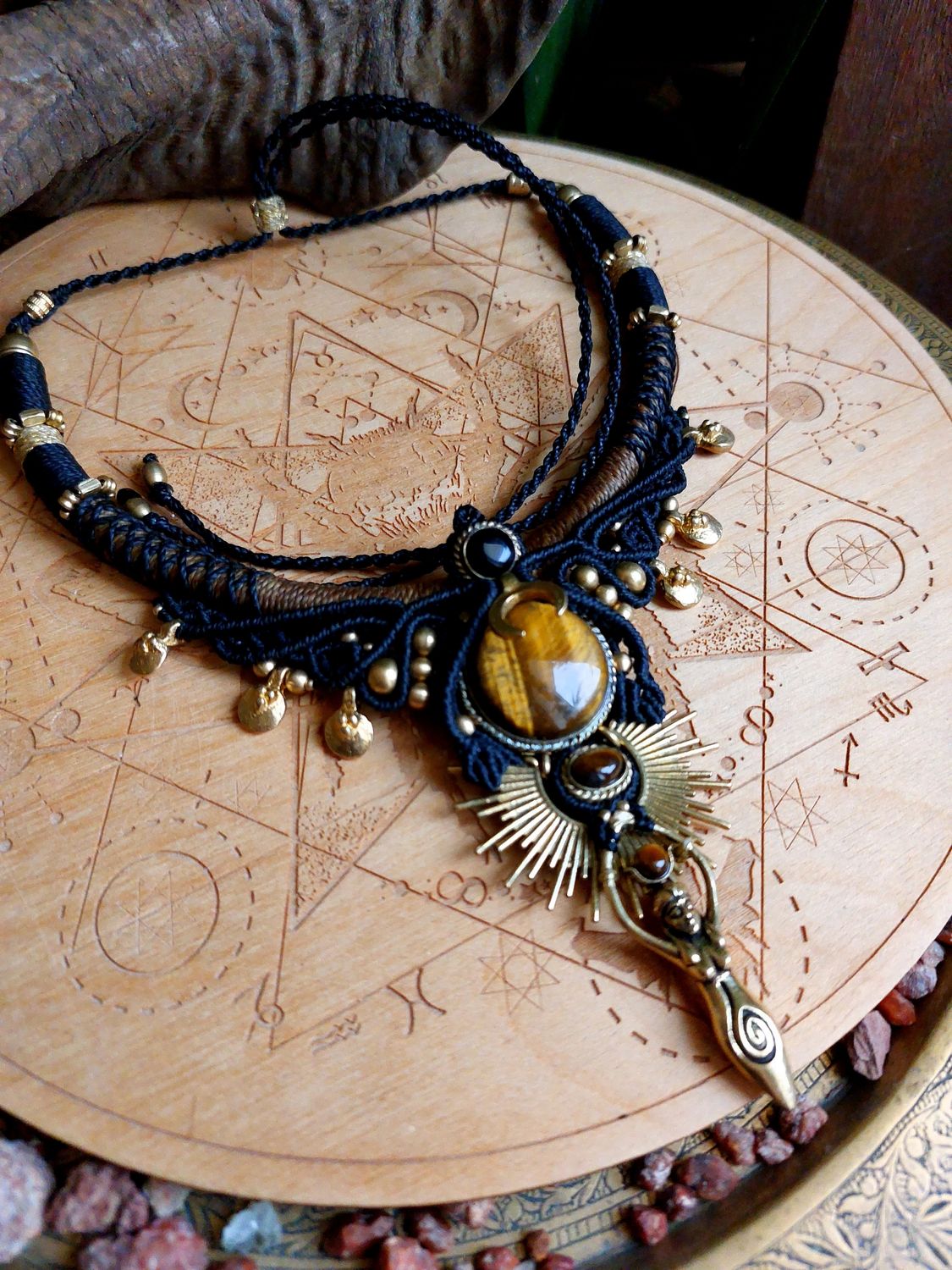 Tiger eye necklace 