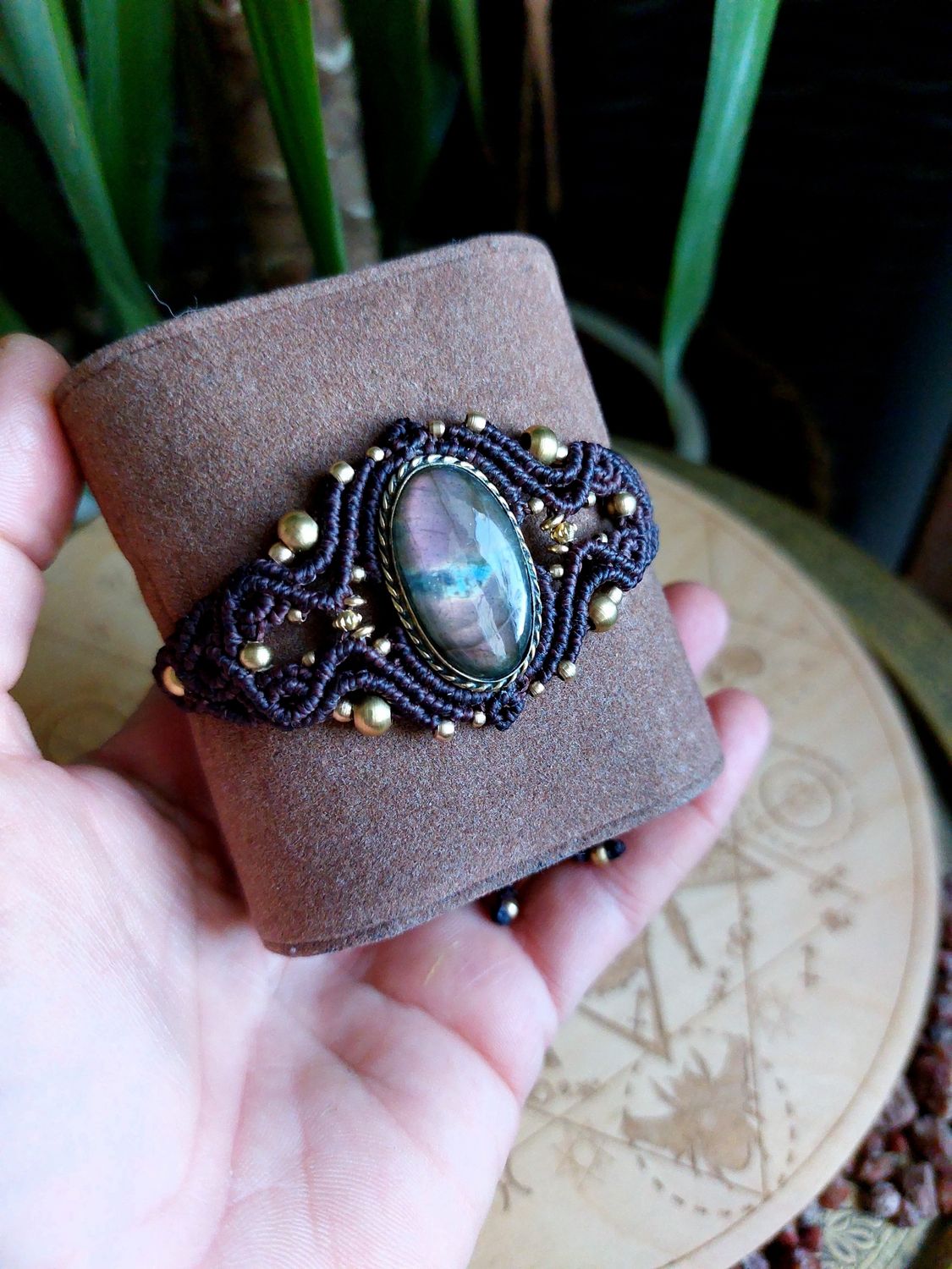 Labradorite bracelet 