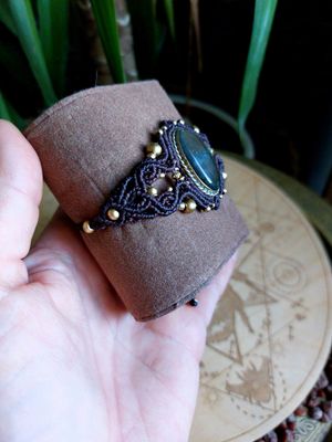Labradorite bracelet 