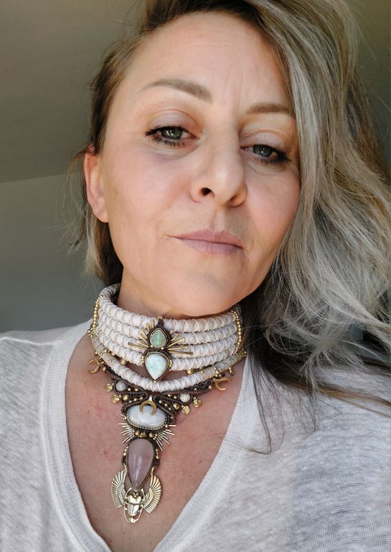Eye of Sekhmet necklace