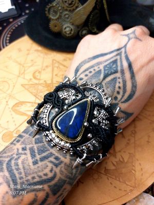 Chunky bracelet black