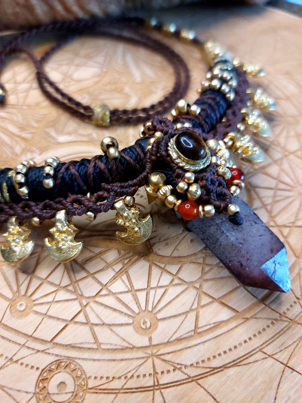 Quartz necklace 
