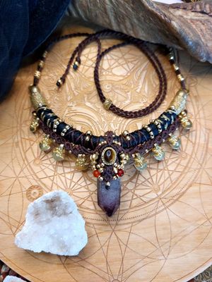 Quartz necklace 