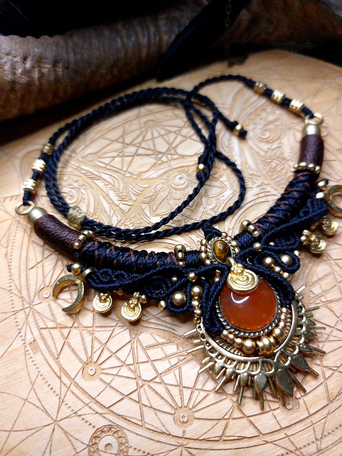Carnelian necklace