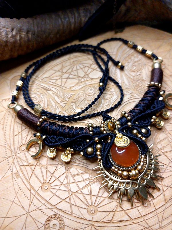 Carnelian necklace