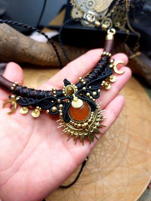 Carnelian necklace