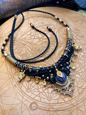 Star sapphire necklace