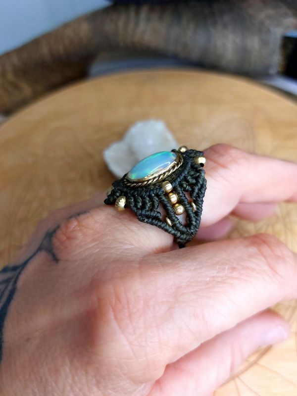 Opal ring