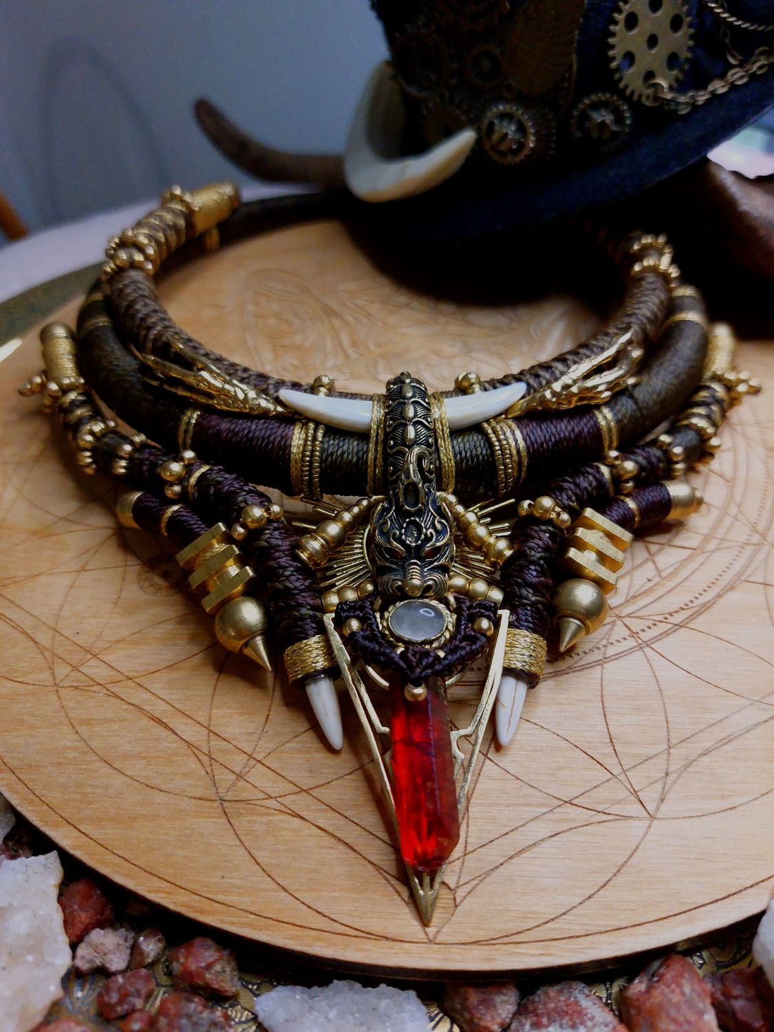 Blood flame Amulet