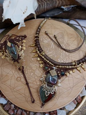 Dragon blood necklace