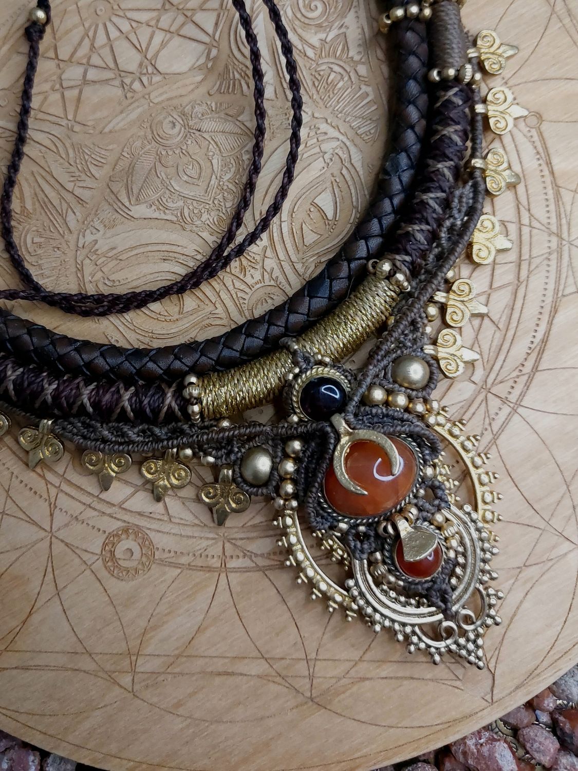 Solar Empress Statement Necklace