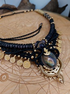 Serpente of Hidden Light Necklace