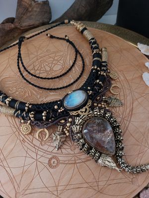 Moonlit Oracle Garden Necklace