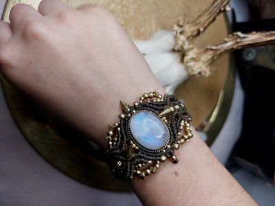 Lunar Crown Path Bracelet